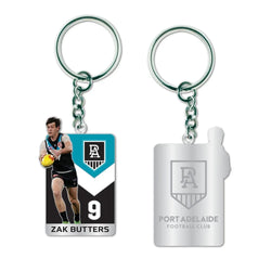 Port Adelaide Power Zak Butters Keyring - SPORTFIRST HERVEY BAY