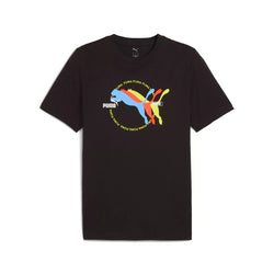 Puma Graphics Multiple Cat Logo Mens Tee - SPORTFIRST HERVEY BAY