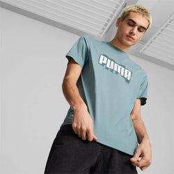 Puma Graphics Wording Mens Tee - SPORTFIRST HERVEY BAY