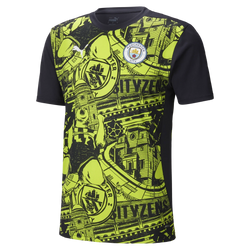 Puma Manchester City Mens Pre Match SS Jersey - SPORTFIRST HERVEY BAY