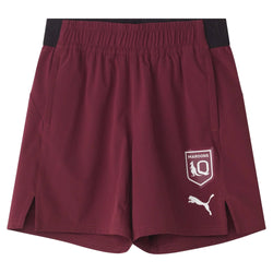 QLD Maroons 2025 Kids Training Shorts - SPORTFIRST HERVEY BAY
