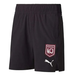 QLD Maroons 2025 Kids Training Shorts - SPORTFIRST HERVEY BAY