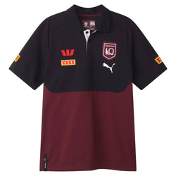 QLD Maroons 2025 Mens Team Polo - SPORTFIRST HERVEY BAY