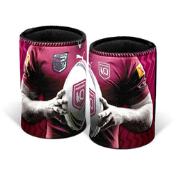 QLD Maroons Logo Can Cooler - SPORTFIRST HERVEY BAY