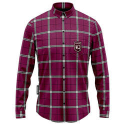 Queensland Maroons Mustang Flannel Shirt - SPORTFIRST HERVEY BAY