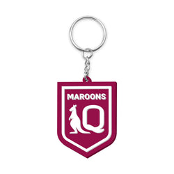Queensland Maroons Rubber Keyring - SPORTFIRST HERVEY BAY
