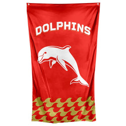 Redcliffe Dolphins Cape Flag - SPORTFIRST HERVEY BAY