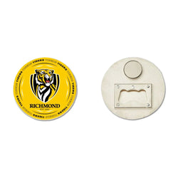 Richmond Tigers Bottle Opener Magnet - SPORTFIRST HERVEY BAY