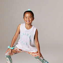 Running Bare Girls Jump Shot Tank - SPORTFIRST HERVEY BAY