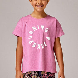 Running Bare girls Kick Off Box Tee - SPORTFIRST HERVEY BAY