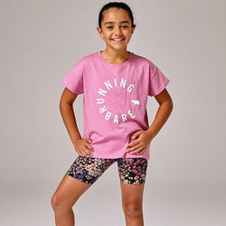 Running Bare girls Kick Off Box Tee - SPORTFIRST HERVEY BAY
