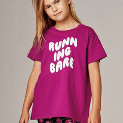 Running Bare Girls Quarterback Tee - SPORTFIRST HERVEY BAY