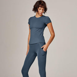 Running Bare Smooth Moves Workout Tee - SPORTFIRST HERVEY BAY