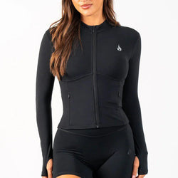Ryderwear Cropped Womens Zip Up Jacket - SPORTFIRST HERVEY BAY