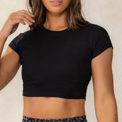 Ryderwear Empower Womens Ribbed Tee - SPORTFIRST HERVEY BAY
