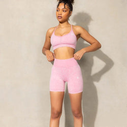 Ryderwear NKD Stonewash Scrunch Seamless Shorts - SPORTFIRST HERVEY BAY