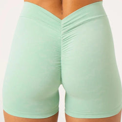 Ryderwear NKD Stonewash V Scrunch Shorts - SPORTFIRST HERVEY BAY