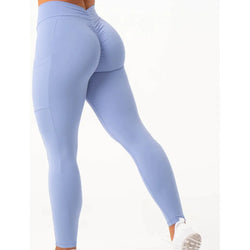 Ryderwear NKD V Scrunch Pocket Leggings - SPORTFIRST HERVEY BAY