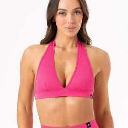 Ryderwear Rib Seamless Halter Sports Bra - SPORTFIRST HERVEY BAY