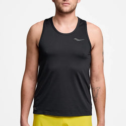 Saucony Stopwatch Mens Singlet - SPORTFIRST HERVEY BAY