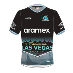 Sharks 2025 Mens Las Vegas Training Tee - SPORTFIRST HERVEY BAY