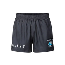 Sharks 2025 Mens Performance Gym Shorts - SPORTFIRST HERVEY BAY