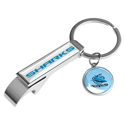 Sharks Bottle Opener Keyring - SPORTFIRST HERVEY BAY