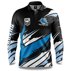 Sharks Ignition Fishing Shirt - SPORTFIRST HERVEY BAY