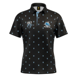 Sharks Mens Mulligan Golf Polo - SPORTFIRST HERVEY BAY