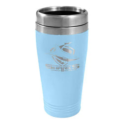 Sharks Stainless Steel Travel Mug - SPORTFIRST HERVEY BAY