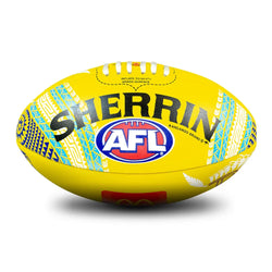 Sherrin Sir Doug Nicholls Round Replica Game Ball - SPORTFIRST HERVEY BAY