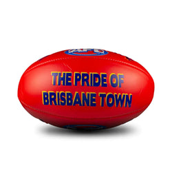 Sherrin Super Soft Touch Club Football - Brisbane Lions - SPORTFIRST HERVEY BAY