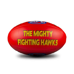 Sherrin Super Soft Touch Club Football - Hawthorn Hawks - SPORTFIRST HERVEY BAY