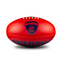Sherrin Super Soft Touch Club Football - Melbourne Demons - SPORTFIRST HERVEY BAY