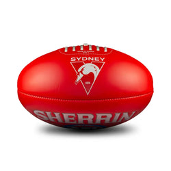 Sherrin Super Soft Touch Club Football - Sydney Swans - SPORTFIRST HERVEY BAY