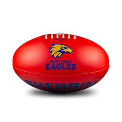 Sherrin Super Soft Touch Club Football - West Coast Eagles - SPORTFIRST HERVEY BAY