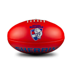 Sherrin Super Soft Touch Club Football - Western Bulldogs - SPORTFIRST HERVEY BAY