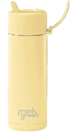 Frank Green - 595ml Ceramic Reusable Bottle With Flip Straw Lid
