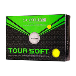 Slotline Tour Soft Golf Ball 12 Pack - SPORTFIRST HERVEY BAY