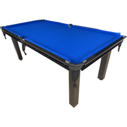 SOS 7ft Slate Pool Table Metal Frame - SPORTFIRST HERVEY BAY