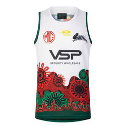 South Sydney Rabbitohs 2025 Mens Indigenous Pro Training Singlet - SPORTFIRST HERVEY BAY