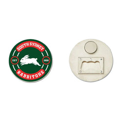 South Sydney Rabbitohs Bottle Opener Magnet - SPORTFIRST HERVEY BAY