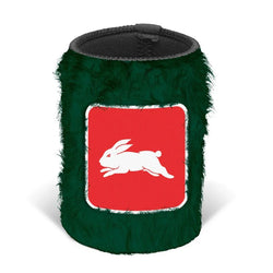 South Sydney Rabbitohs Fluffy Logo Can Cooler - SPORTFIRST HERVEY BAY