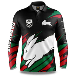 South Sydney Rabbitohs Ignition Fishing Shirt - SPORTFIRST HERVEY BAY