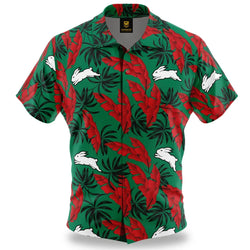 South Sydney Rabbitohs Paradise Hawaiian Shirt - SPORTFIRST HERVEY BAY