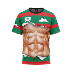 South Sydney Rabbitohs Ripped Tee - SPORTFIRST HERVEY BAY
