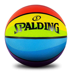 Spalding Rainbow Outdoor Basketball - SPORTFIRST HERVEY BAY