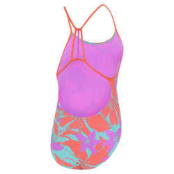 Speedo Girls Allover Lane Line One Piece - SPORTFIRST HERVEY BAY