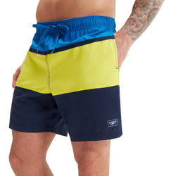 Speedo Mens Colorblock Redondo Edge Volley 17" Shorts - SPORTFIRST HERVEY BAY
