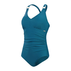 Speedo Shaping Vneck Womens One Piece Swimwear - SPORTFIRST HERVEY BAY